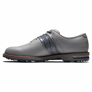 Scarpe Golf Footjoy Uomo Premiere Series Spikeless Grigie Italia YZC713259